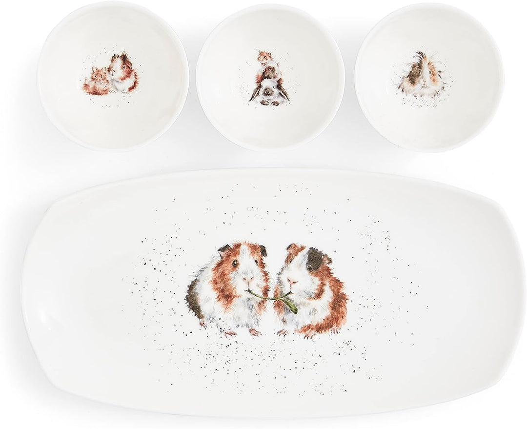 Wrendale, Porzellan , Designs Set "Lettuce Be Friends", 3 Stück
