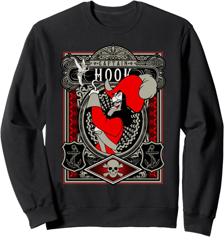 Disney Peter Pan Captain Hook Poster Sweatshirt