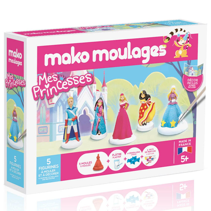 mako moulages 39066 Box Meine Prinzessinnen-39066, Prinzessinnen-Set