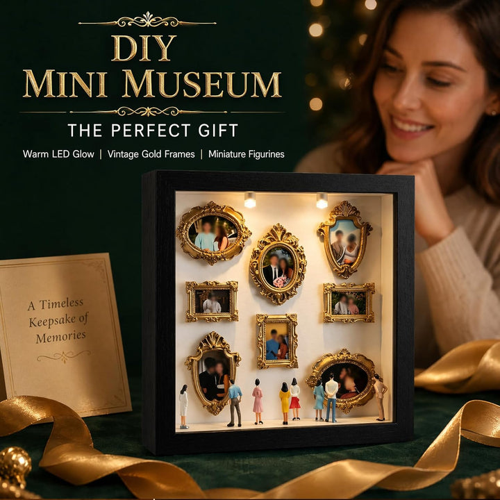 Bilderrahmen Museum Mini Kleine Bilderrahmen Vintage Mini Museum DIY, Personalisierte DIY Silhouette