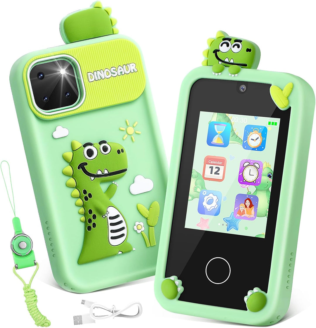Kinder Smartphone Spielzeug Luckits Kinder Handy mit Touchscreen MP3 Kleinkind Handy mit 32G TF Sili