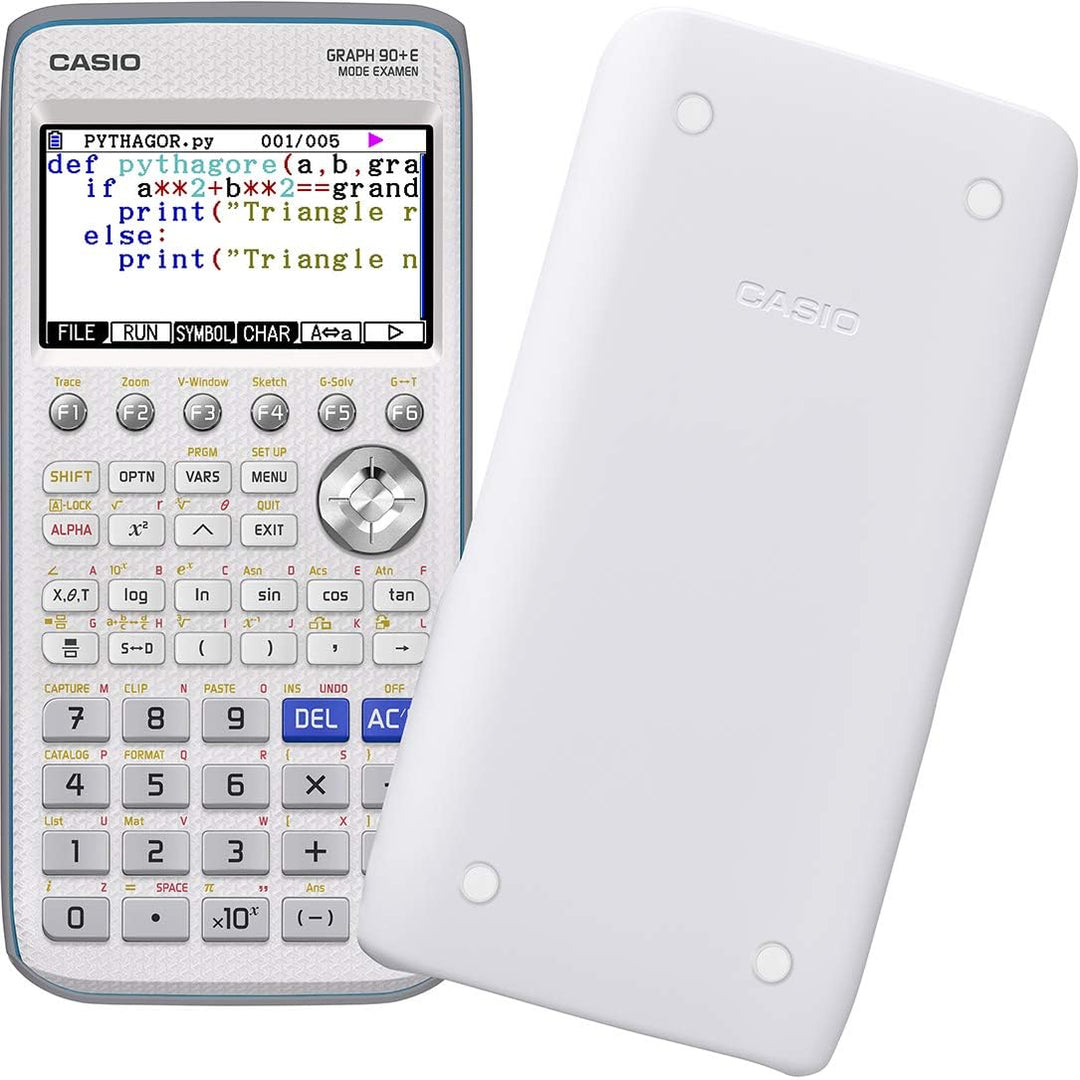 Casio 4549526600838 Calculatrice graphique Graph 90+E, mode examen, Graph 90+E