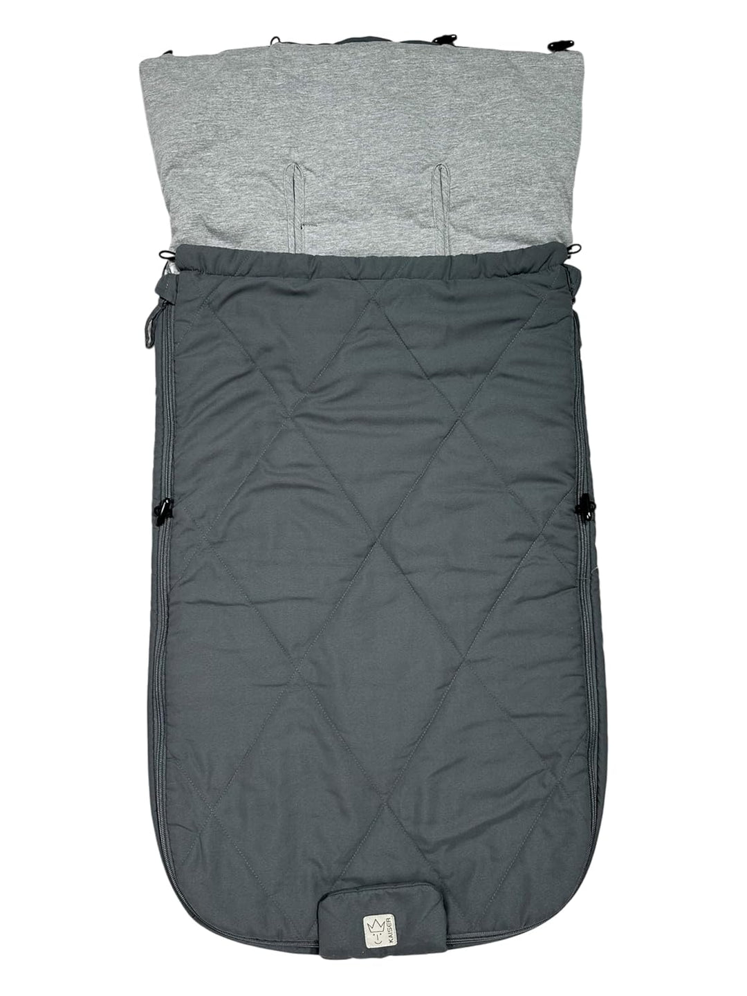 aurora sommer kinderwagenfusssack kaiser 6578824 (dark grey), dark grey