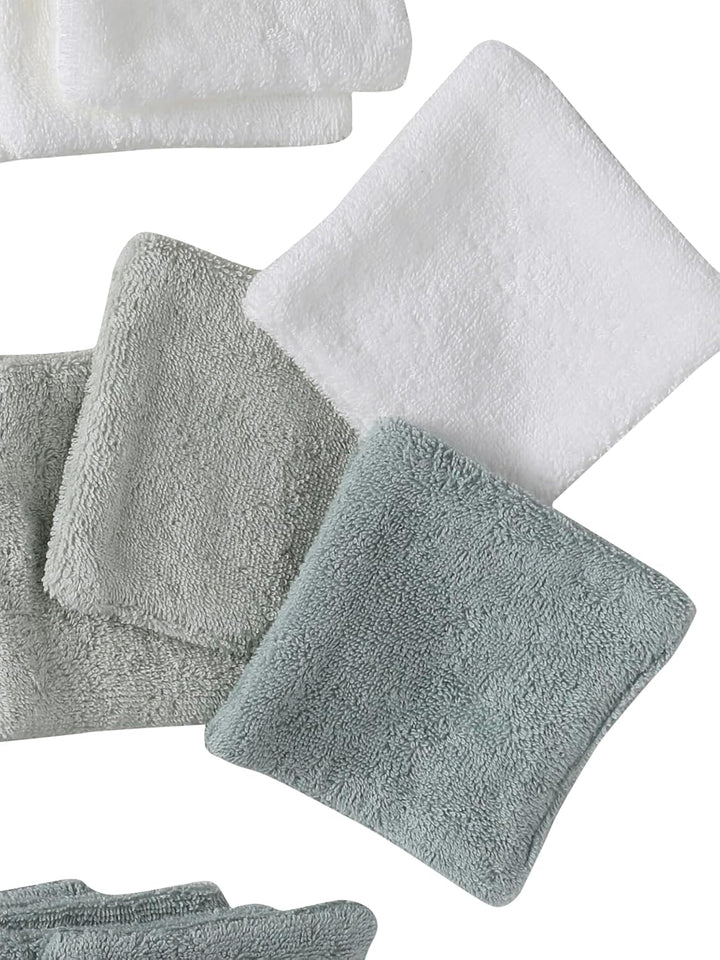 VERTBAUDET 30 Stück waschbare Tücher + Beutel grün TU Set Grün, Set Grün