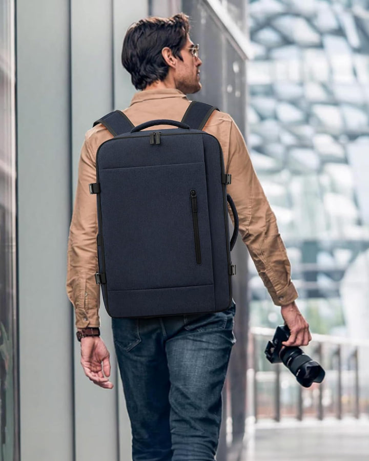 LOVEVOOK Reiserucksack Handgepäck Flugzeug, 40L Gross Rucksack Kofferrucksack Travel Backpack Carry