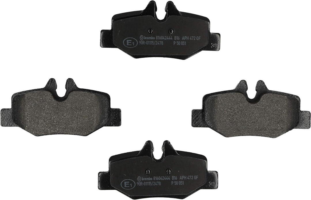 Brembo P 50 051 Bremsbelagsatz, Scheibenbremse - (4-teilig)