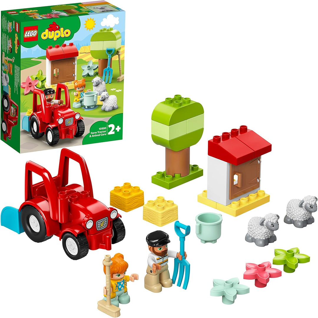 LEGO 10950 DUPLO Town Traktor und Tierpflege Spielzeug, Spielzeug