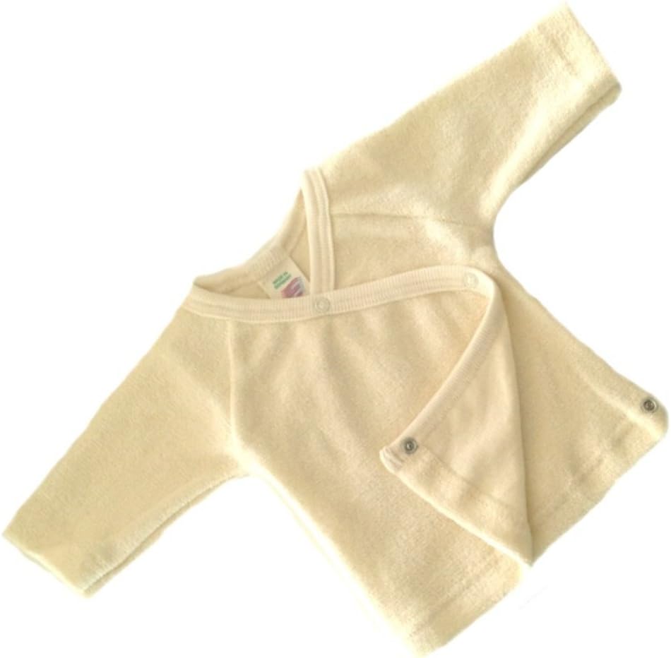 Baby Pulli Baumwolle-Frottee natur Gr. 62/68