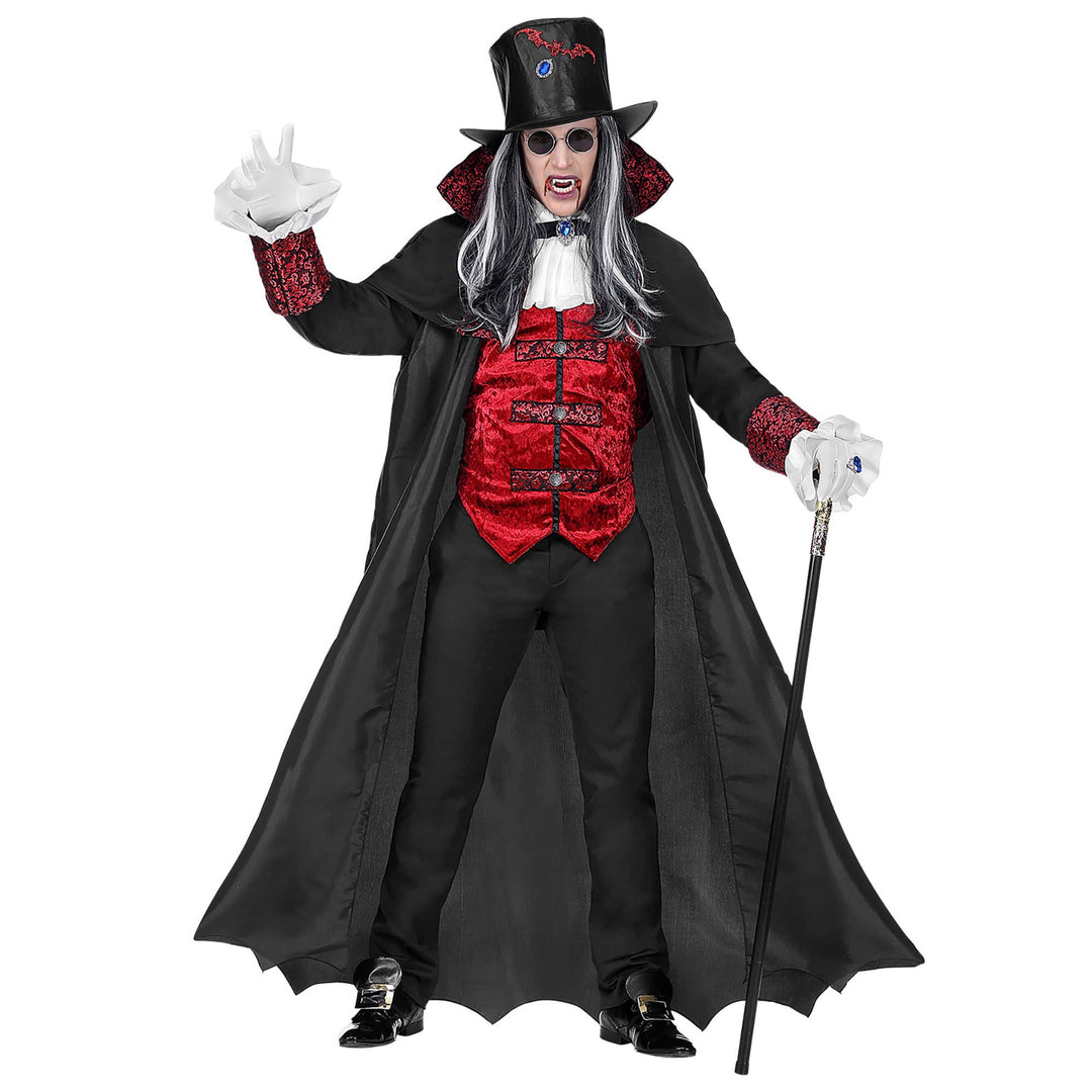W WIDMANN MILANO Party Fashion - Kostüm Vampire Lord, Dracula, Faschingskostüme, Halloween XXL, XXL