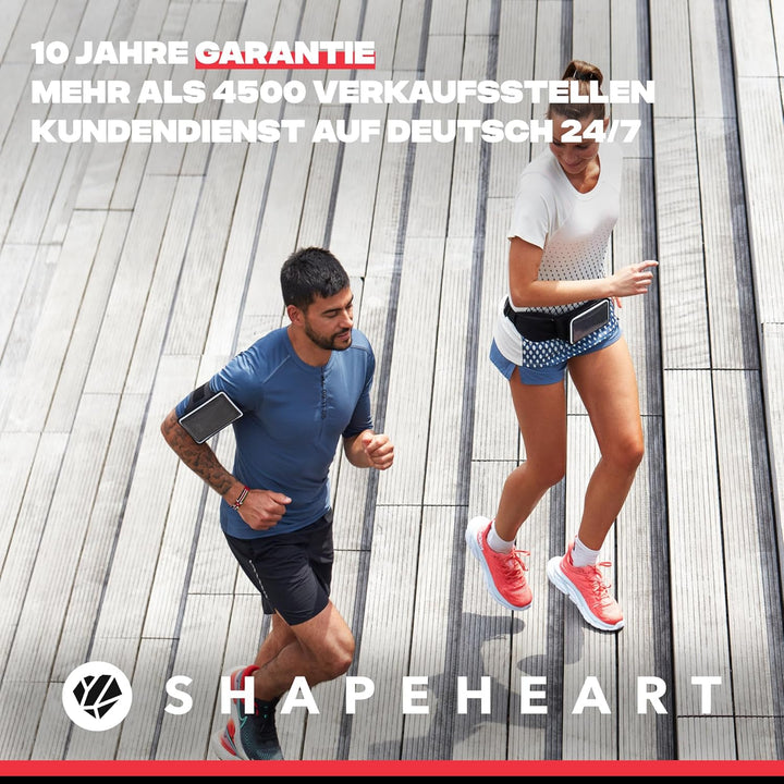 Shapeheart französische Innovation, Universeller Handygürtel für Sportler zum Joggen, Laufen, Wander