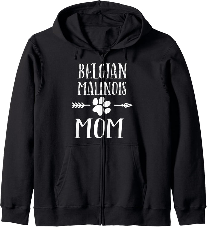 Belgian Malinois Maligator Dog Mom Funny owners Kapuzenjacke