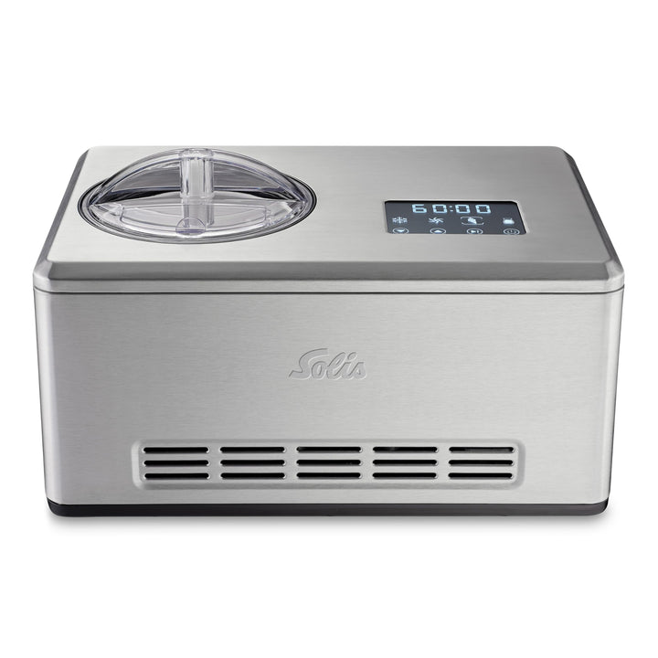 Solis Gelateria Pro Touch 3 in 1 Eismaschine mit Kompressor – Eiscreme-, Joghurt- & Slushiemaschine,