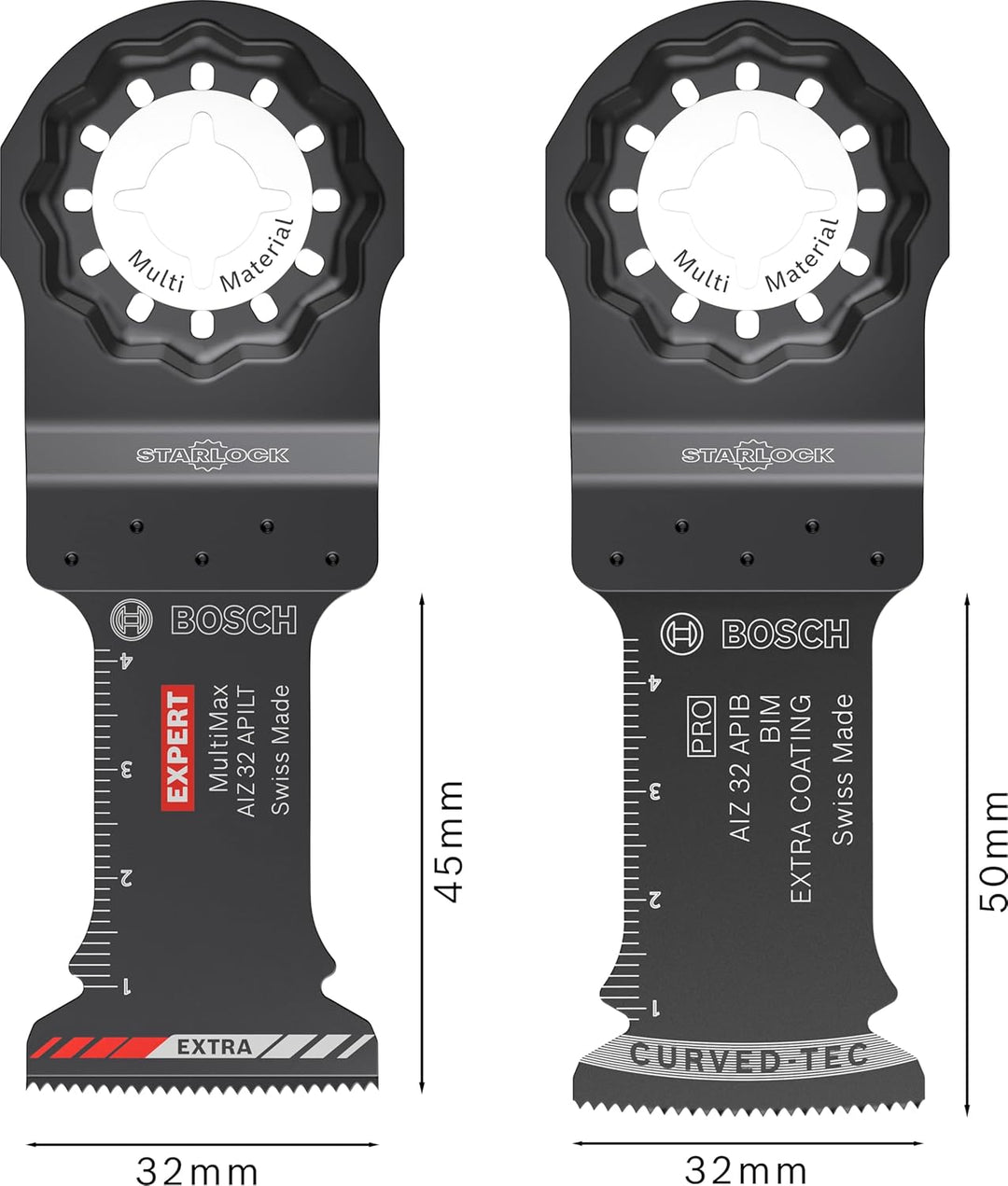 Bosch 11x PRO AIZ 32 APIB Promo-Set (für Holz mit Nägeln, Faserkunststoffe GFK, CFK, Ø mm, Professio