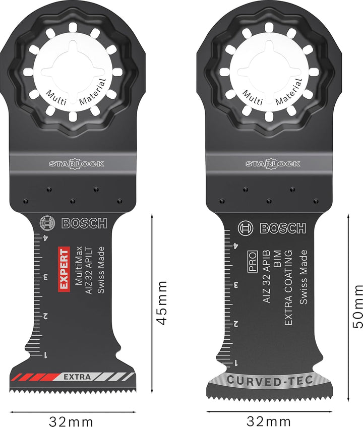 Bosch 11x PRO AIZ 32 APIB Promo-Set (für Holz mit Nägeln, Faserkunststoffe GFK, CFK, Ø mm, Professio