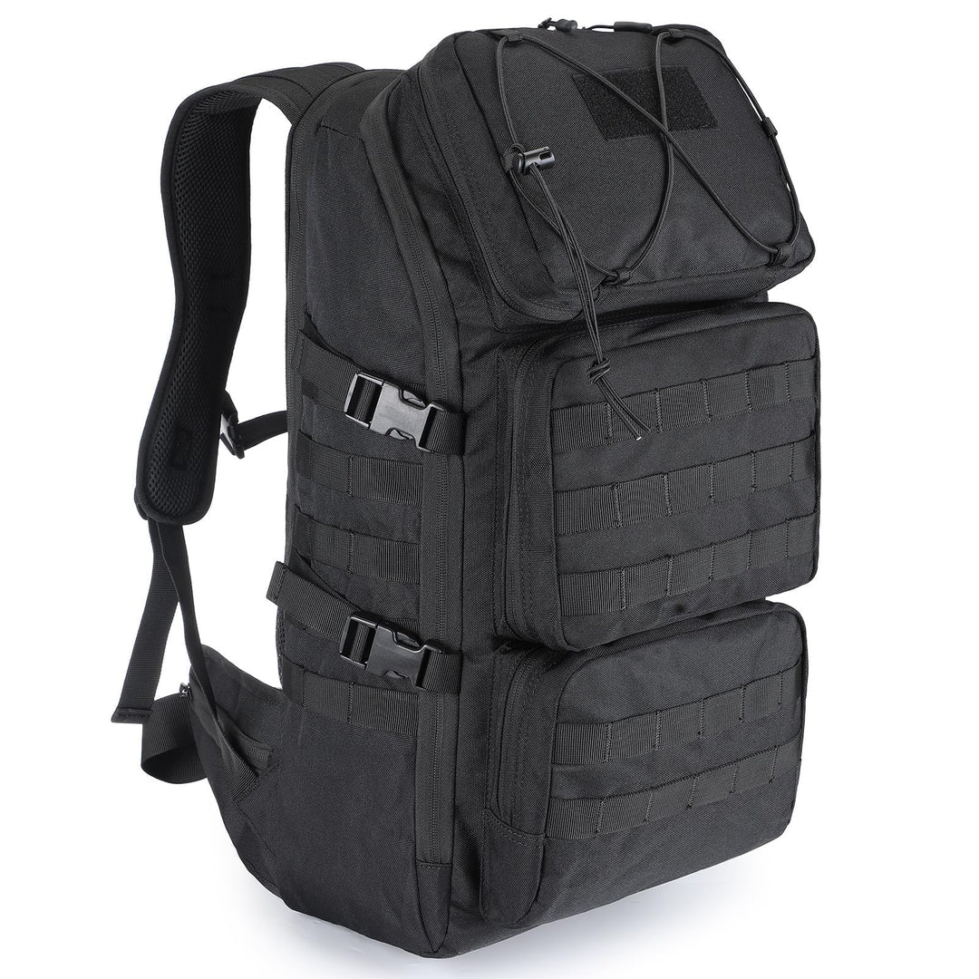 VINBAGGE Molle Rucksack Herren Wanderrucksack Taktischer Backpack Schulrucksack 900D Nylon Mehrere T