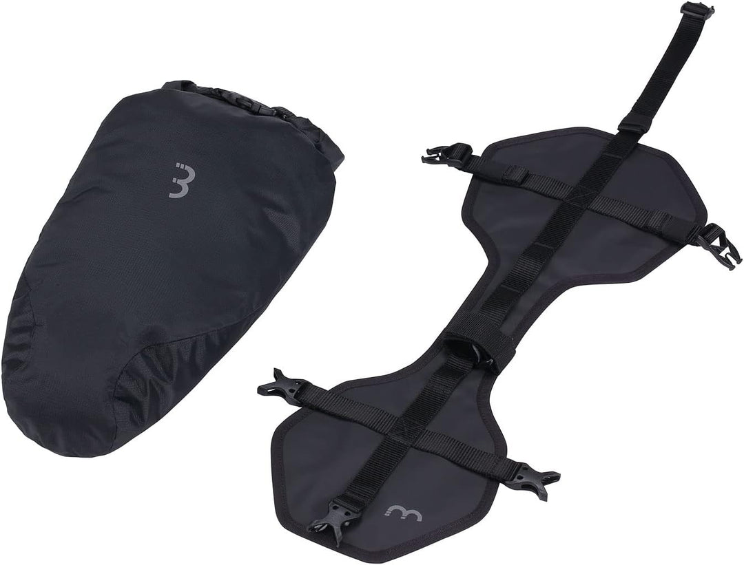 BBB Cycling Fahrradsatteltasche I wasserdichte Fahrradtasche I Fahrradsitztasche I 5 Liter Trockenbe