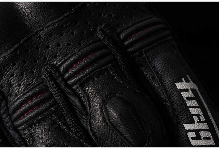 Furygan Men's Td21 Vented MOTORRADHANDSCHUHE XXXL Schwarz, XXXL Schwarz
