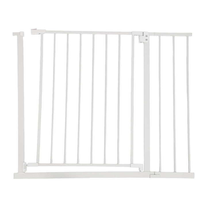Relaxdays Treppenschutzgitter, 95–100 cm, ohne Bohren, Baby &amp; Kleinkind, Treppe &amp; Tür, Türschutzgitt
