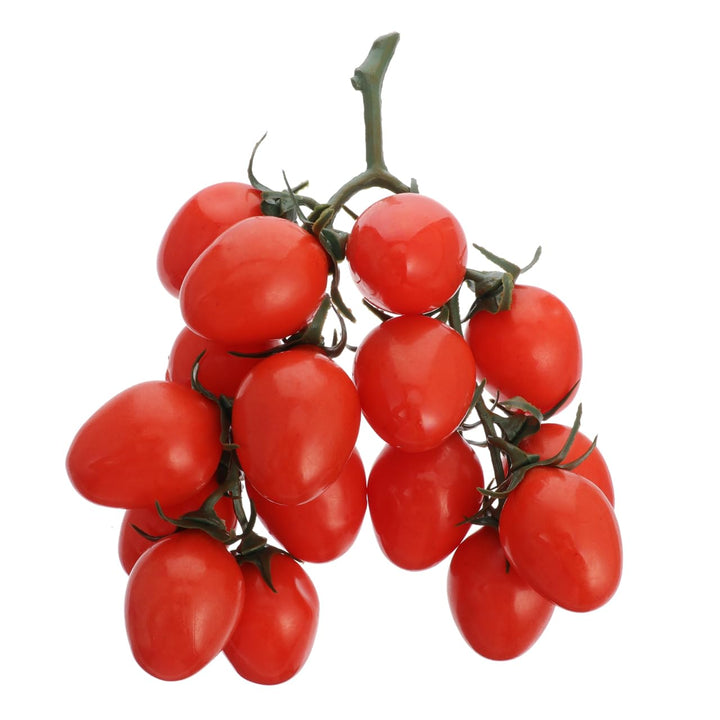 Amosfun Künstliche Tomaten Deko 5X12X5Cm Kunststoff Simulierte Kirschtomaten Rispe Für Küchen Dekora