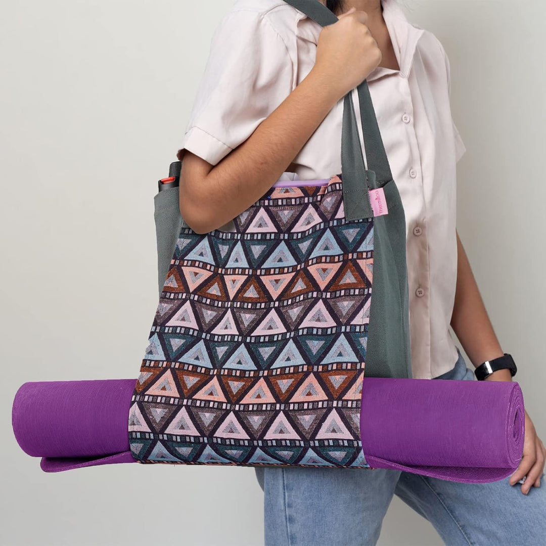Yoga-Mattentasche, Tasche für Damen, Yogamatte, Tragetasche für Yoga, Pilates oder Gymnastik, leicht