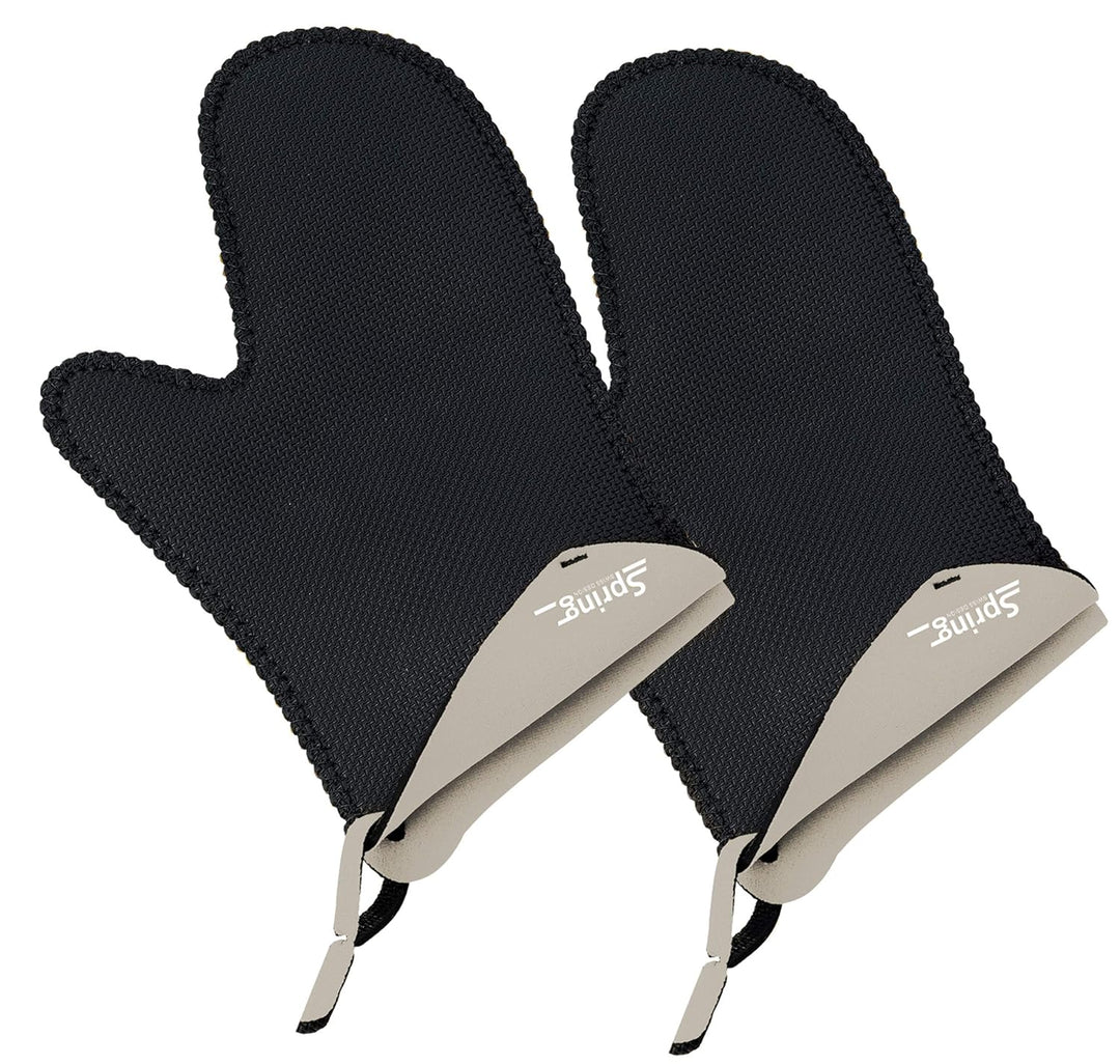 Spring GRIPS Ofenhandschuhe Hitzebeständig | Neopren | -40° bis 250°C | rutschfest | universelle Grö