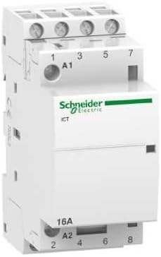 Schneider A9C22114 Installationsschütz iCT 16A 4S 50Hz, 24 V, Weiss