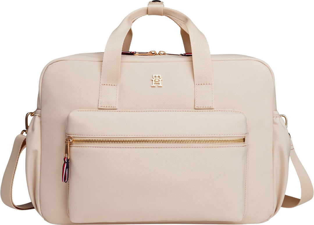 Tommy Hilfiger Th Essential Changing Bag Ka0ka00026 Andere Handtaschen Beige (Classic Beige), Beige