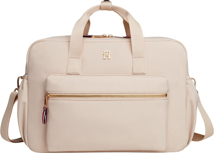 Tommy Hilfiger Th Essential Changing Bag Ka0ka00026 Andere Handtaschen Beige (Classic Beige), Beige