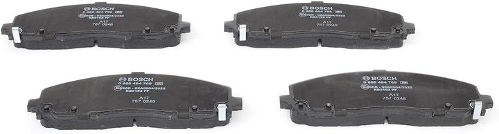 Bosch BP1943 Bremsbeläge - Vorderachse - ECE-R90 Zertifizierung - vier Bremsbeläge pro Set