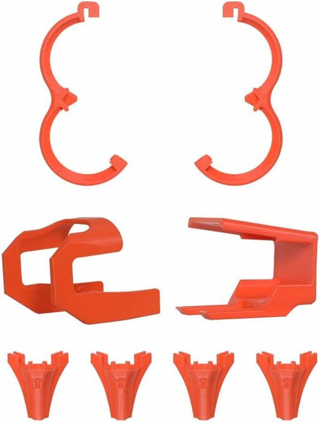 3-in-1 Anti-Kollisionsschutz-Set für DJI Neo 2 Zubehör, Propellerschutz + Landegestell + Gimbal-Stos