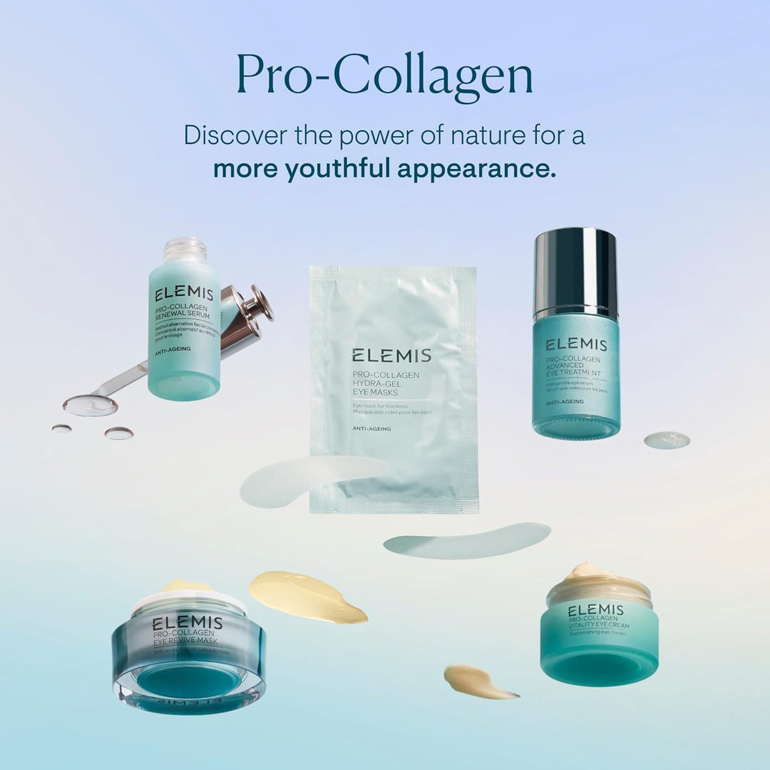 Elemis Pro-Kollagen Augenpflege – fortschrittliche Augenbehandlung, Eye Revive Mask & Vitality Cream
