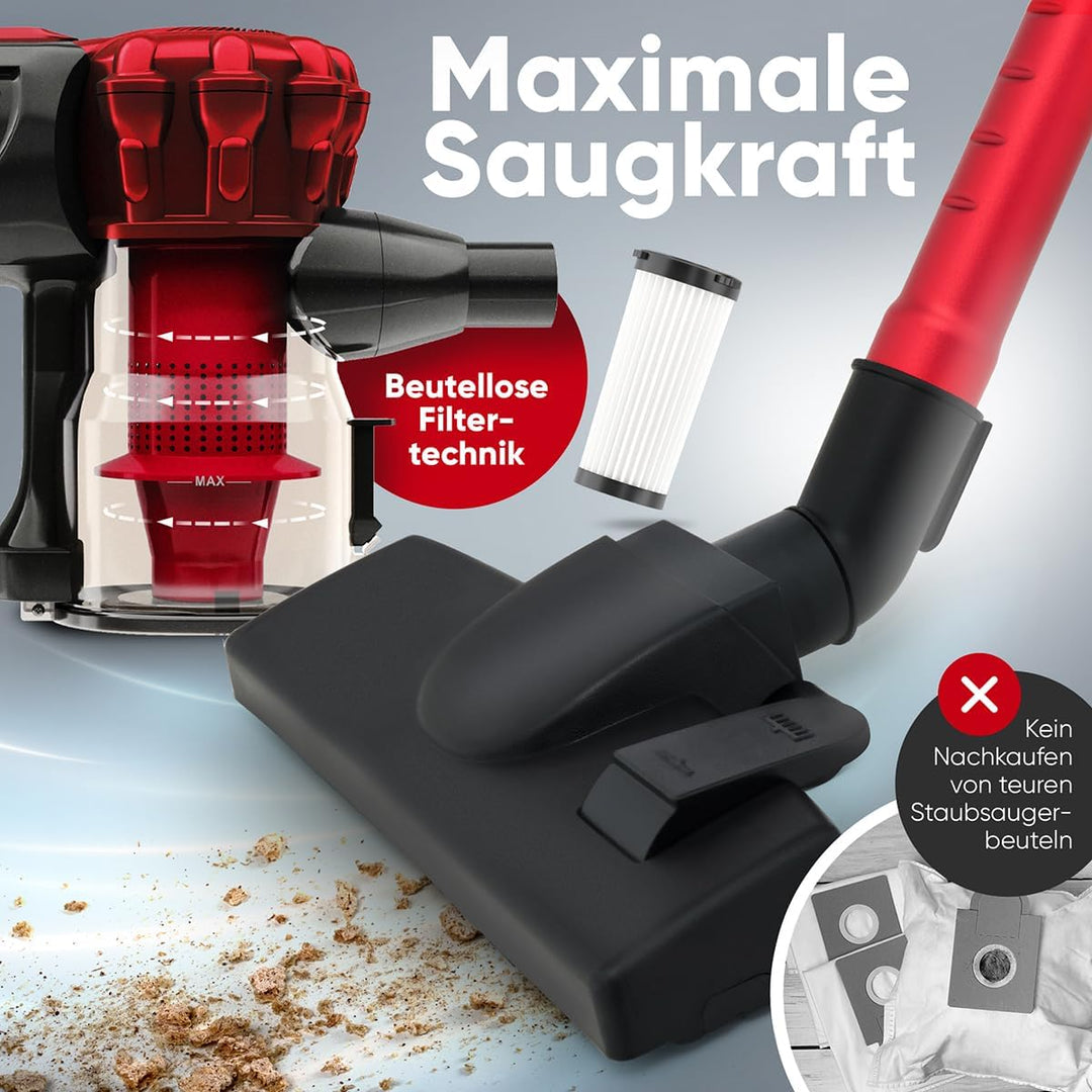 Bomann® 2in1 Staubsauger und Handstaubsauger mit 6,8m Kabel | Starke Saugleistung | für Auto und Hau