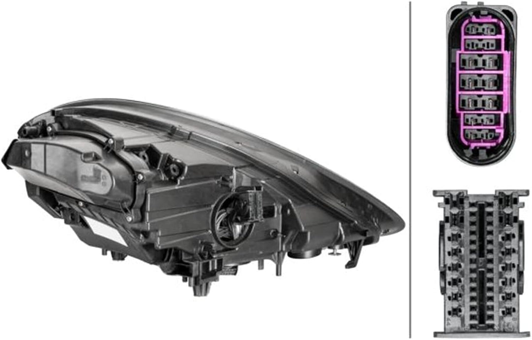 HELLA 1EX 012 222-411 LED-Hauptscheinwerfer für Rechtsverkehr/für Linksverkehr - vorne links