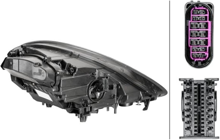 HELLA 1EX 012 222-411 LED-Hauptscheinwerfer für Rechtsverkehr/für Linksverkehr - vorne links