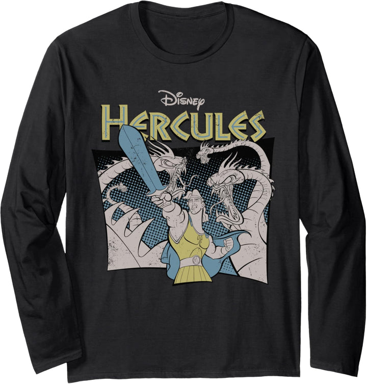Disney Hercules Battles Hydra Langarmshirt
