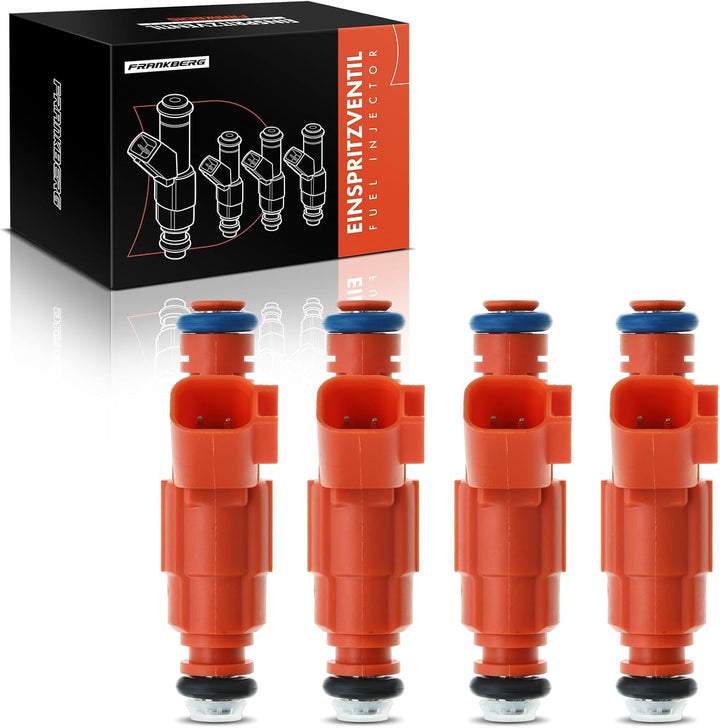 Frankberg 4x Einspritzventil Einspritzdüse Injektor Kompatibel mit C-Max 2007-2010 Exeo 2008-2010 Fo