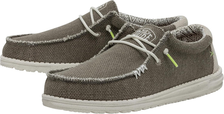 Hey Dude Wally Braided Sneaker Marrone da Uomo 40003-2BS 36 EU Braun, 36 EU Braun