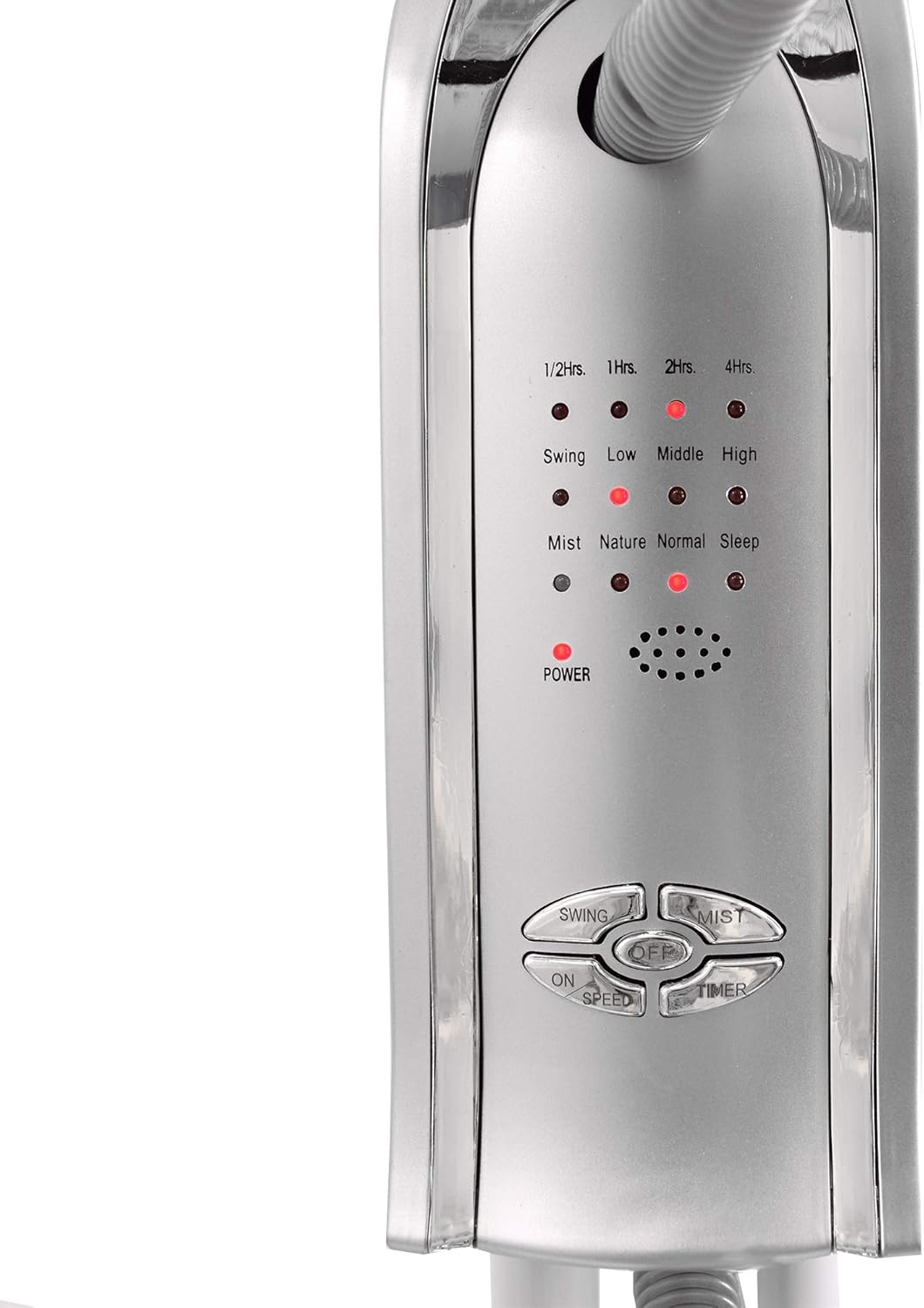 Syntrox Germany SVT-75W Ventilator mit Luftbefeuchter Oszillation Axialventilator Standventilator Wi