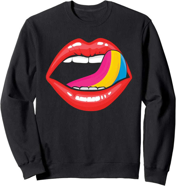 Flagge für pansexuellen Stolz Pansexual Pride Flag Sweatshirt