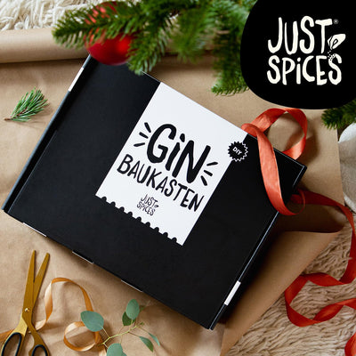 Just Spices Gin Set I Gin selber machen - 15 Hochwertige Botanicals und Gewürze + Rezepte I Geschenk