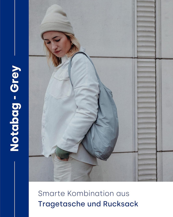Notabag Unisex Original Gepäck-Handgepäck Original Grau, Original Grau
