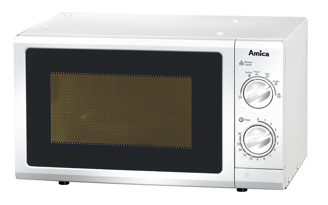 Amica MW13150W Mikrowelle / 700 Watt / 17 L Garraum / weiss