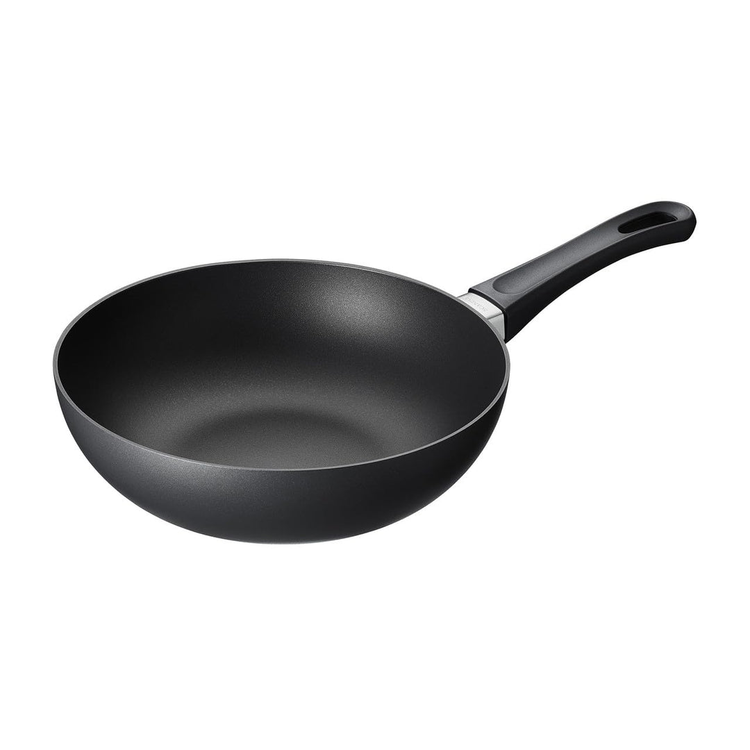 SCANPAN Classic Wokpfanne Induction 24 cm | Multifunktionale Wok-Pfanne | Stratanium+ Antihaftbeschi