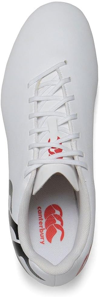 Canterbury Herren Speed Raze Stiefel 40 EU Weiss, 40 EU Weiss