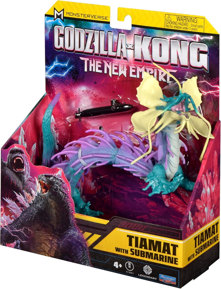 MonsterVerse Godzilla x Kong: The New Empire, 6-Inch Tiamat Action Figure Toy, Iconic Collectable Mo