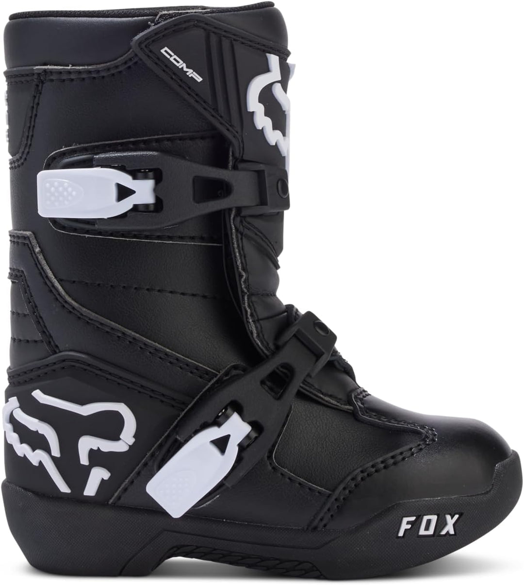 Fox Racing Unisex Kinder Comp Motocross-Stiefel 30 EU Schwarz, 30 EU Schwarz