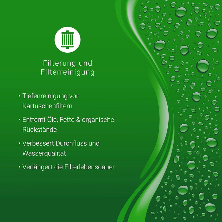 SpaBalancer Filter Clean Classic 1 L flüssig, Filterreiniger für Whirlpool, Spa und Pool, löst Fett,