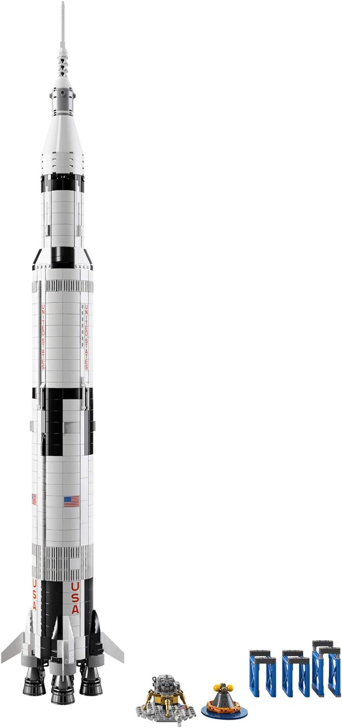 LEGO Ideas Nasa Apollo Saturn V 21309 Bausatz 1969-teilig