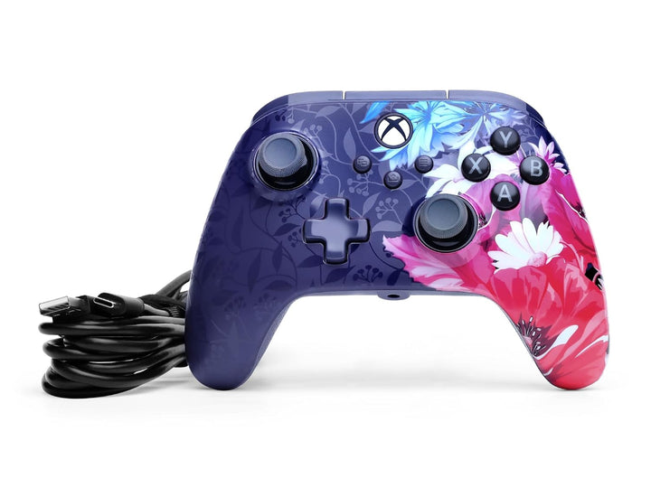 PowerA Advantage Plus Wired Controller for Xbox Series X|S - Night Blossom