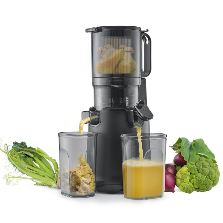 CASO Juice Fit Pro - Slow Juicer, Sanftes und schonendes Entsaften dank niedriger Umdrehungszahl (40